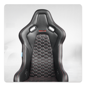 Silla de Juego Ergonómica Fantom FRP PU Racing, Fabricada en Malasia, Silla de Oficina para Computadora, Color Negro - Product Image 1