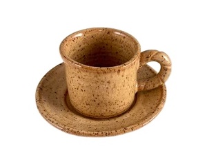 ชุดจานรองถ้วยทำจากไม้แกะสลักเป็นมิตรกับสิ่งแวดล้อมพร้อมแก้วเซรามิกสำหรับเสิร์ฟอาหารเช้านวัตกรรม - Product Image 3