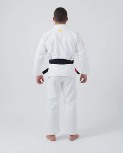 ชุดคาราเต้กิโมโนสั่งทำพิเศษ 460gsm ผ้าฝ้าย 100% ระบายอากาศได้ดี สีน้ำเงิน ดำ ขาว - Product Image 4