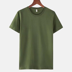 T-shirt personnalisé de haute qualité pour hommes, 100 % coton, décontracté, grande taille, t-shirt vierge pour hommes - Product Image 1