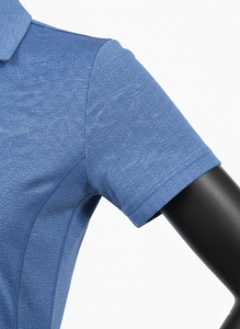 Chemises polo pour femmes tendance, haute qualité, 100% coton, écologiques, respirantes, tissu 220g - Product Image 4