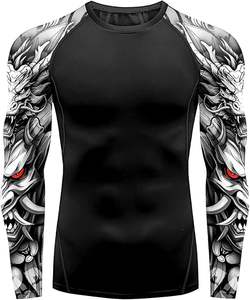 Camiseta de Manga Larga para Hombre, Material Ligero y Transpirable, Ajuste Ceñido y Protección UV - Product Image 2