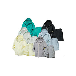 High Performance Men Sports <b>Jacket</b> and Shorts Set <b>Lightweight</b> Activewear Tracksuit <b>Jacket</b> With Shorts Outdoor <b>Running</b> Set - Product Image 3