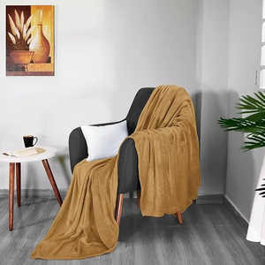 Manta de Cama de Invierno de Algodón Coral Doble Cálido con Estampado Tejido - Tamaños y Colores Personalizables, Calidez Superior, Diseño Transpirable - Product Image 4