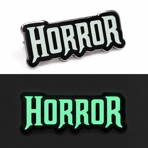 Pins de metal personalizados que brillan en la oscuridad, con esmalte duro, para regalos infantiles. - Product Image 1