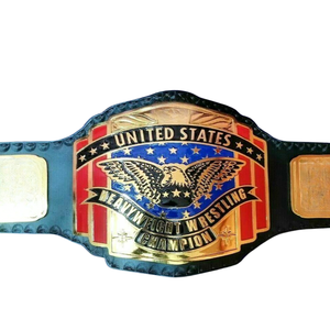 Ceinture de championnat de lutte américaine de qualité supérieure, ceinture de titre poids lourd de qualité premium avec un design patriotique - Product Image 2