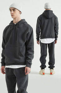 Conjunto Deportivo Informal de 2 Piezas de Primera Calidad, Sudadera con Capucha y Pantalones Deportivos Unisex de Corte Regular, Conjunto Deportivo de Invierno para Hombre - Product Image 4