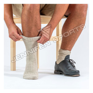Traditional Bavarian Style High <b>Ankle</b> <b>Socks</b> For <b>Men</b> Classic Alpine Folk Festival Wear - Product Image 5