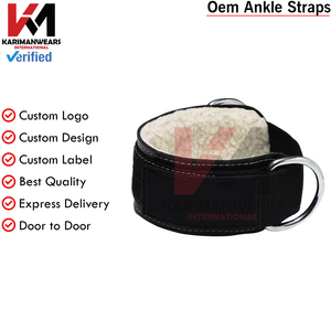 Premium Ankle Strap Gym Cable Attachment Leg Workout Glute Fitness Strap OEM Supplier - Product Image 6