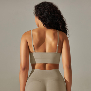 Nouveau soutien-gorge de sport tendance, de qualité supérieure, avec impression de logo personnalisée, nouveau design, léger, vêtements de fitness, ensembles de soutien-gorge de sport pour femmes - Product Image 2