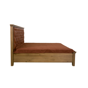 Juego de Dormitorio de Roble, Cama de Madera Maciza de Vietnam, Ecológica, Multifuncional, Ahorra Espacio, Marca ADELA, Moderna y Ajustable - Product Image 4