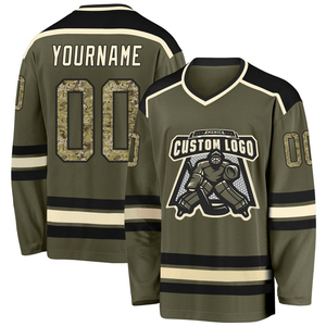 Jersey de Hockey sobre Hielo Premium, Mercancía Personalizada, Ropa de Equipo Personalizada, Bordado de Logotipo Personalizado, Tela Tackle Twill, Fabricación al por Mayor OEM ODM - Product Image 4