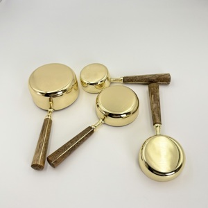 Tazas y Cucharas Medidoras de Acero Inoxidable de Alta Calidad, Resistentes y Ecológicas, 250 ml, Aptas para Lavavajillas, Solo Lavado a Mano - Product Image 5