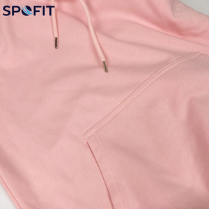 Hot Sale Unisex Satin Lined Hoodie Men's Pullover with Custom Logo Street Wear Couple Hoodies for Winter Plain Dyed - Product Image 3