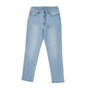 Premium Quality Men's Slim Tapered Denim <b>Jeans</b> Mid Blue Wash High Stretch Cotton Material Modern Streetwear Pants - Product Image 4