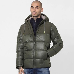 Wholesale High Quality Customized <b>Men's</b> Winter Quilted <b>Jacket</b> Stand Collar Formal Style Eco-Friendly Waterproof Windproof 100% - Product Image 5