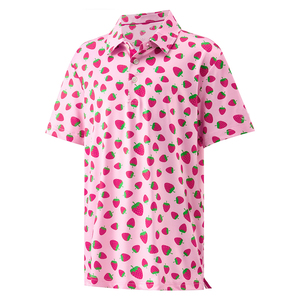 Polos de Golf Juveniles y Elegantes, Tela Ligera, Ajuste Cómodo para Prácticas de Golf, Recreación al Aire Libre y Moda Diaria - Product Image 1