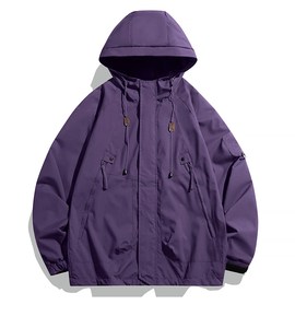 <b>Men</b>’s Branded Cargo <b>Jacket</b> with Custom Logo Print – Stylish <b>Utility</b> Coat with Premium Craftsmanship for Modern <b>Men</b> - Product Image 6