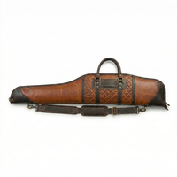 Housse de chasse personnalisée en cuir premium imperméable avec fermeture éclair, souple, pour tir en extérieur, 20-36L, légère