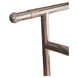 Présentoir de Luxe Pliable Bros Display en Métal Moderne, Portatif et Robuste pour Vêtements, Support de Présentation Commerciale, Porte-Vêtements OEM ODM Vietnam - Product Image 6