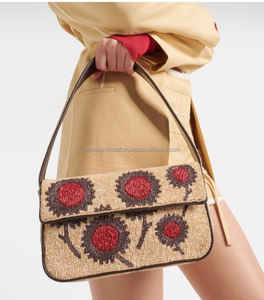 Ethnic <b>handbag</b> with seed bead embroidery patterns beaded embroidery <b>handbag</b> with seed beads design - Product Image 4
