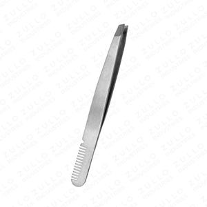 5PCS Multi Color Stainless Steel Slant Tip Eyebrow Tweezers Set with Comb Wholesale Beauty <b>Makeup</b> Grooming <b>Tool</b> OEM - Product Image 4