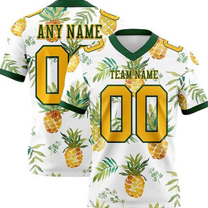 Maillot de football américain personnalisé à faible MOQ, vêtements de sport, nouveau design, maillot de football par sublimation - Product Image 1