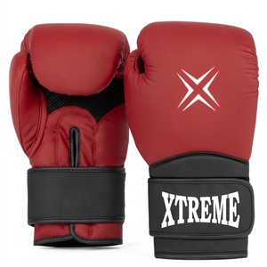 Gants de boxe personnalisés en cuir PU légers et respirants avec fermeture auto-agrippante pour l'entraînement professionnel de MMA et de kickboxing - Product Image 6