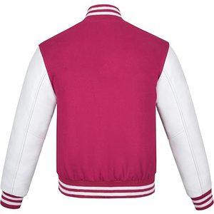 Varsity <b>Jacket</b> With Fleece Men's Casual and <b>Jacket</b> Coat Regular Fit College for Spring - Product Image 2