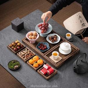 Una caja de almacenamiento simple, práctica y lujosa, adecuada para todas las salas de estar y salas de té, fabricada en Vietnam. - Product Image 3