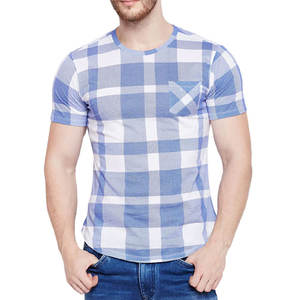 Camiseta de Hombre con Estampado de Color Sólido, Cuello Redondo, Manga Corta, Tela Ligera para Usar en Verano, a la Moda - Product Image 1