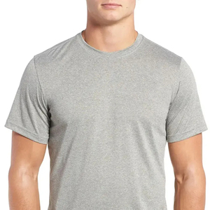 เสื้อยืดออกกำลังกายแขนสั้นออกแบบโลโก้ได้ตามต้องการ - Product Image 5
