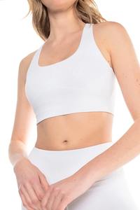 Soutien-gorge de sport pour femme, nouvelle collection, respirant, motif léopard, sans couture, avec logo frontal, dos en Y, pour gym, yoga et fitness, vente en gros - Product Image 2