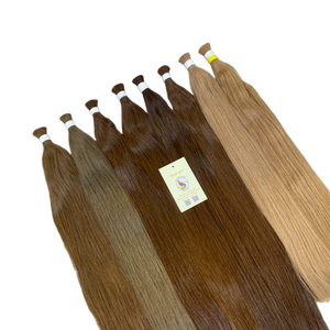 ผมหยิกเป็นลอนแบบหลวมของมนุษย์ทำจากผมธรรมชาติผมลอนแบบไม่ผ่านกระบวนการผมตรงสองชั้น - Product Image 1