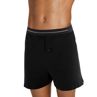 Caleçons Boxers pour Hommes Adultes, Style Authentique, Imprimé Bikini, Taille Mi-Haute, Tricotés, Écologiques, Respirants, Séchage Rapide, Extensibles, Soutien Doux à la Taille