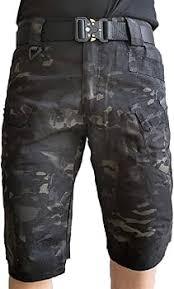 Shorts cargo tactiques Ripstop camouflage – Édition technique multi-poches pour l'extérieur - Product Image 3