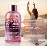 Multivitamines liquides pour femmes en marque privée |   Complément alimentaire premium |   Fabricant OEM en gros