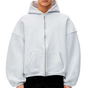 Kivotech Sweat-shirt à capuche classique personnalisé avec fermeture éclair, unisexe, décontracté, streetwear, automne - Product Image 1