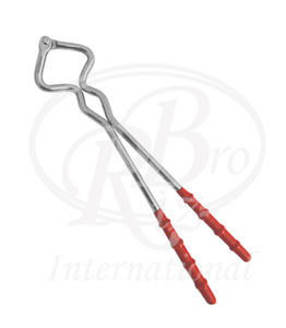 Sujetador de toros reutilizable de acero inoxidable con empuñaduras de plástico de 17 pulgadas Continental - Product Image 1