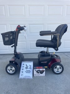 เก้าอี้ไฟฟ้า P-ri-D-E ใหม่กรรไกรตัดผมสกู๊ตเตอร์4ล้อสำหรับเล่นกีฬาพกพาสะดวก - Product Image 2