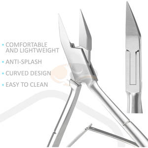 Coupe-ongles professionnel en acier inoxydable pour bébé, ouverture large de 5 pouces, double ressort à ressorts métalliques - Product Image 2