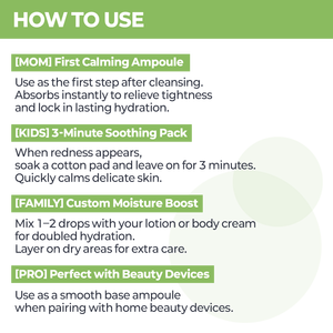 Ampolla Humectante Herbal Intensiva con Pantenol y Árbol de Té para el Cuidado de la Piel Sensible - Cruelty-Free - Product Image 4