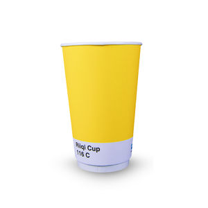 Gobelets à café en papier à double paroi écologiques de 10 oz avec logo personnalisé pour les gobelets à café - Product Image 3