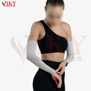 Manchons de compression pour adultes, couleur gris, qualité supérieure, avec logo personnalisé, entièrement sur mesure, dernier style, collection 2026 - Product Image 5