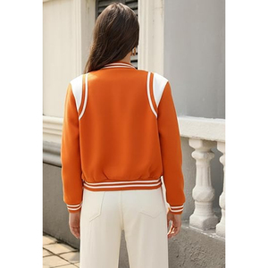 Premium Womens Varsity Jacket Fashion Letterman Bomber Jacket Wholesale Manufacturer USA - Product Image 4
