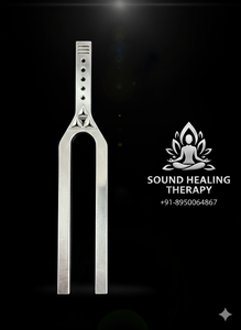 Diapason géant de fabrication scientifique et chirurgicale SS-52 avec clé DnA D288hz & A432hz avec marteau de percussion, emballage individuel. - Product Image 3