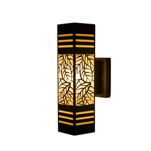Lampes murales en acier/inox CM Decor, éclairage mural intérieur/extérieur, lampe murale LED étanche pour la décoration de la maison - Product Image 1