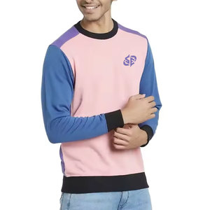 Sweat-shirt décontracté pour homme, style pull, en coton mélangé, basique, très vendu, matériau durable, streetwear d'extérieur - Product Image 1