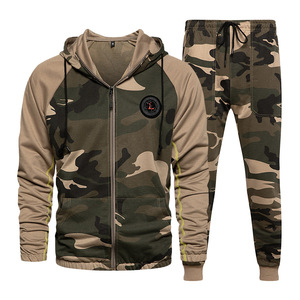 Conjunto de Ropa Deportiva Masculina Personalizada de Alta Calidad, Tejido Cómodo, Sudadera y Pantalones Deportivos - Product Image 2