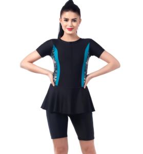 Maillot de bain sur mesure pour femmes, tailles adultes, éco-responsable, en Spandex/Polyester, avec logo sur le devant - Product Image 3